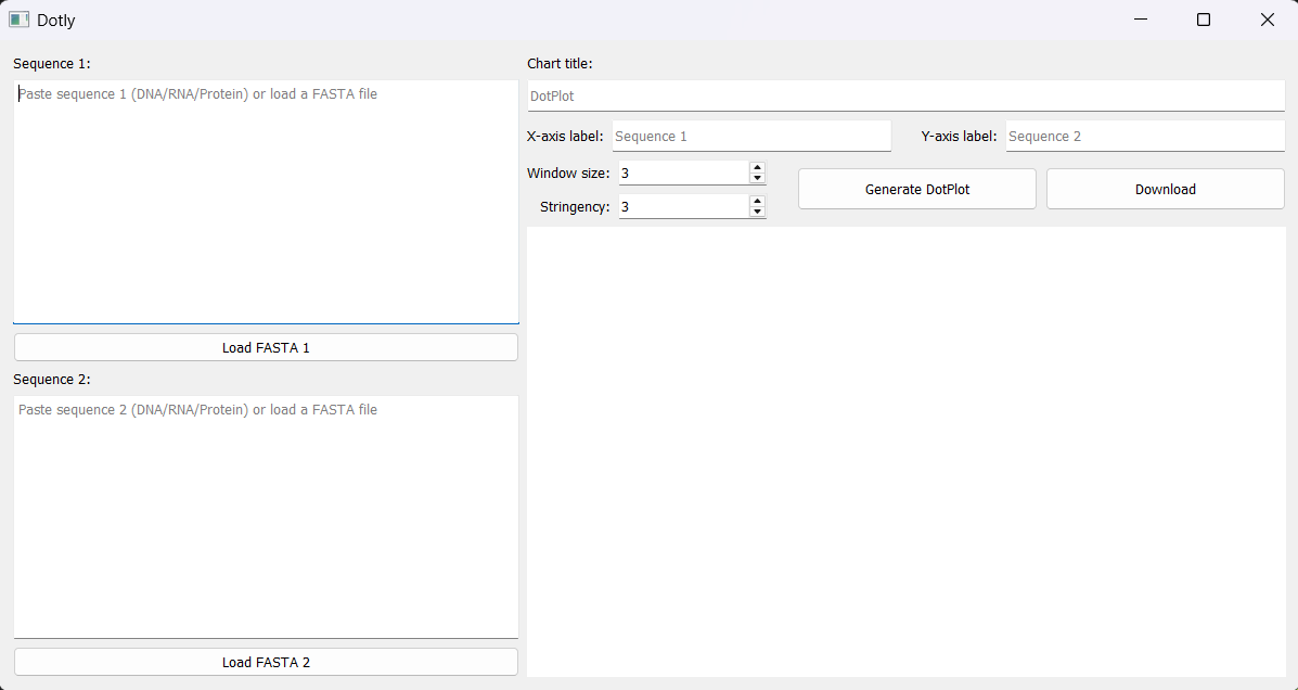 Dotly desktop interface